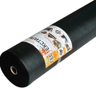 Геотекстиль чорний Shadow 110 г/м2, 1,2мх50 м. ГТЧ00011 фото