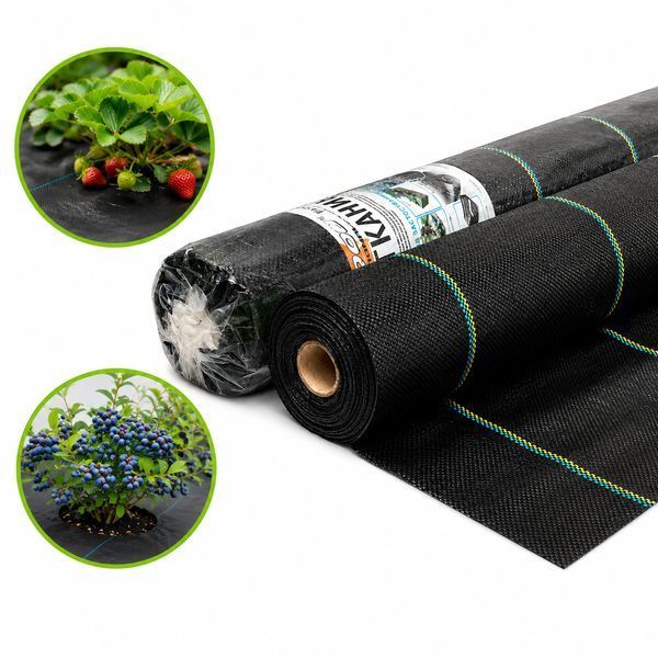Агротканина 85 г/м2 0,8х 50 м надежное агрополотно для ландшафтного дизайна АТЧ000002 фото