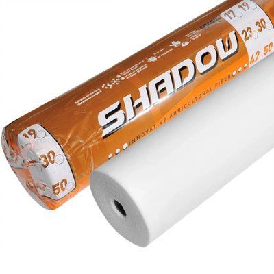 Агроволокно 23 г/м2 8,5 х 50м. біле в рулоні"Shadow" (Чехія) 4% укривний матеріал для розсади АВБР00010 фото
