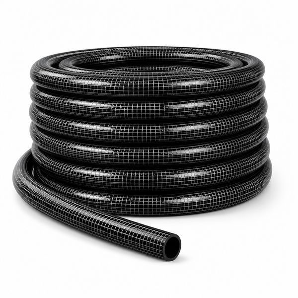 Шланг для поливу 50м 1/2 VMF PRO Flow (25 bar, 4 шари) чорний ШДПВМФ0006 фото