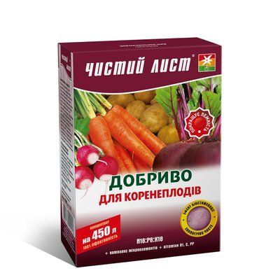 Удобрение кристаллическое 300 г "Чистый Лист" для корнеплодов ЧС4820179190458 фото