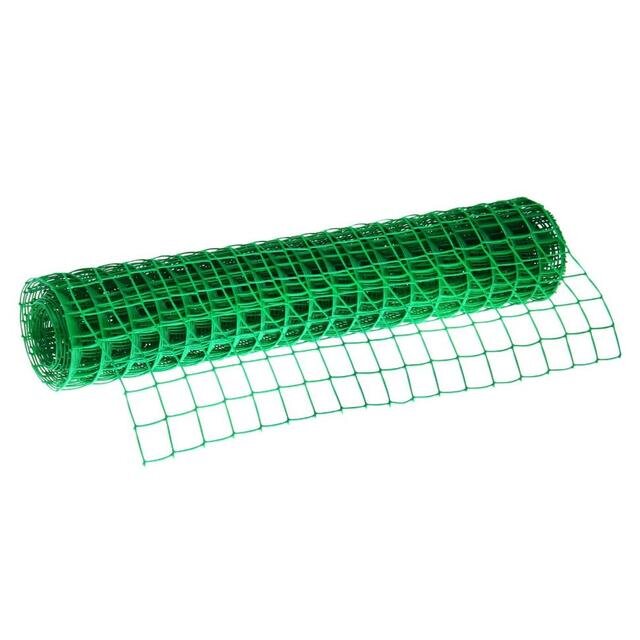 Setka plastmassovaya (zelenaya) kvadrat